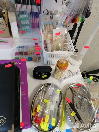 Кисти для маникюра, декорации для дизайна,гели EMI