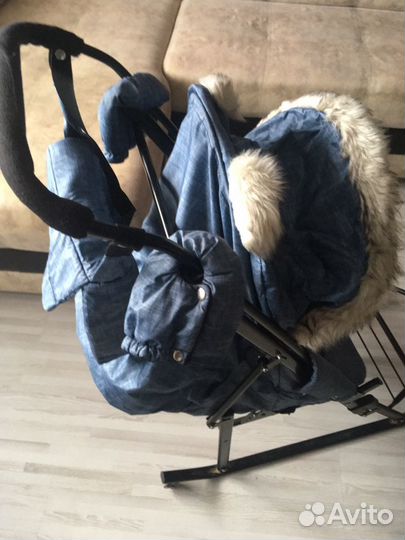 Коляска санки