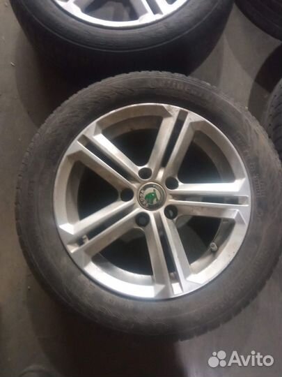 Летние колеса R14 на skoda