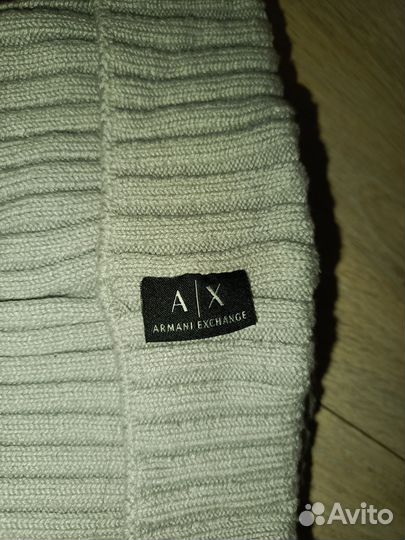 Мужская шапка новая Armani Exchange