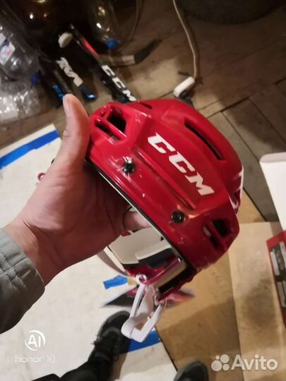 Хоккейный шлем Ccm Tacks 110 sr m, L