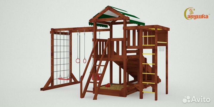 Детская площадка, городок Савушка 4 сезона Мастер