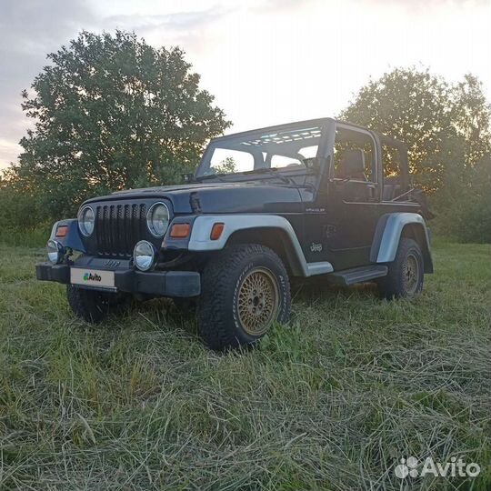 Jeep Wrangler 2.5 МТ, 2001, 100 000 км