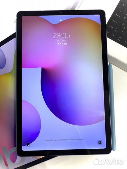 Планшет samsung galaxy tab s6 lite 128 гб голубой
