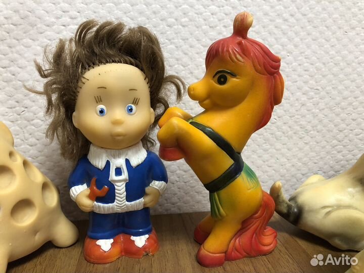 Резиновые игрушки СССР все с браком