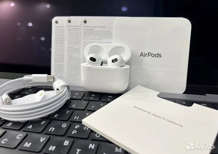 Airpods 3 Premium+ Чехол и Доставка бесплатно