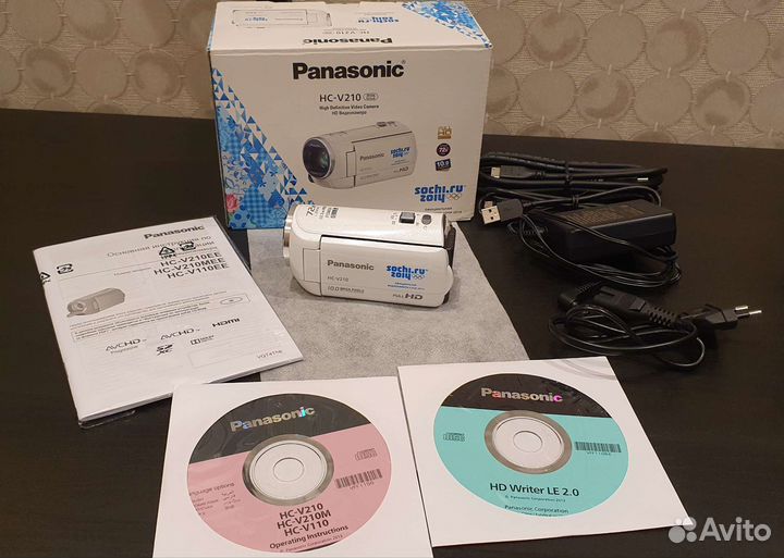 Видеокамера Panasonic hc-v210 Sochi 2014