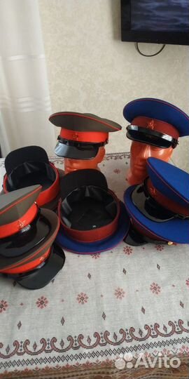 Фуражки пехота и нквд, новодел