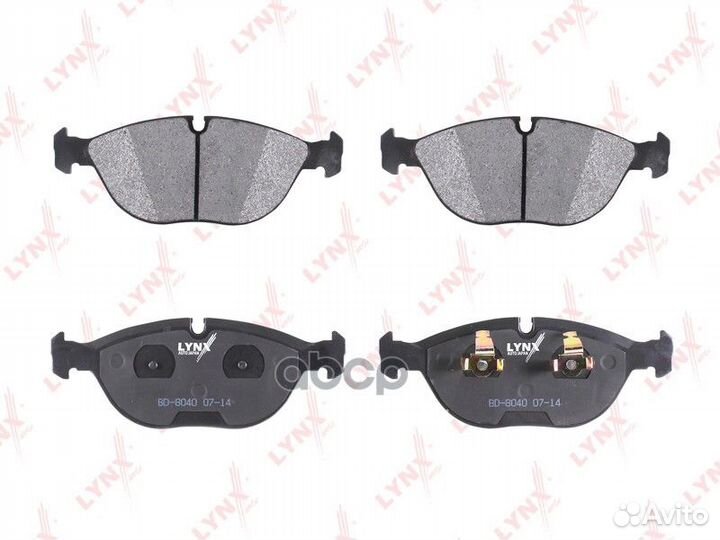 Колодки тормозные дисковые перед BD8040 LYN
