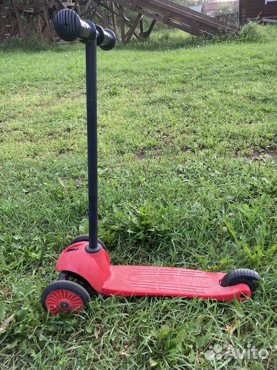 Самокат детский трехколесный бу