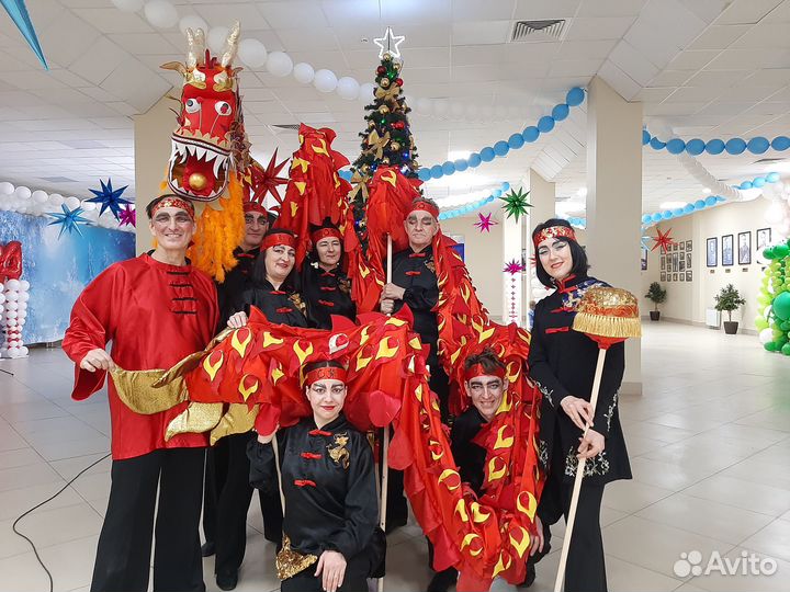 Китайский дракон 12 м