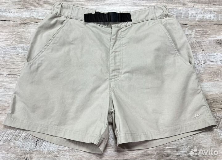 Бежевые хлопковые шорты Quechua