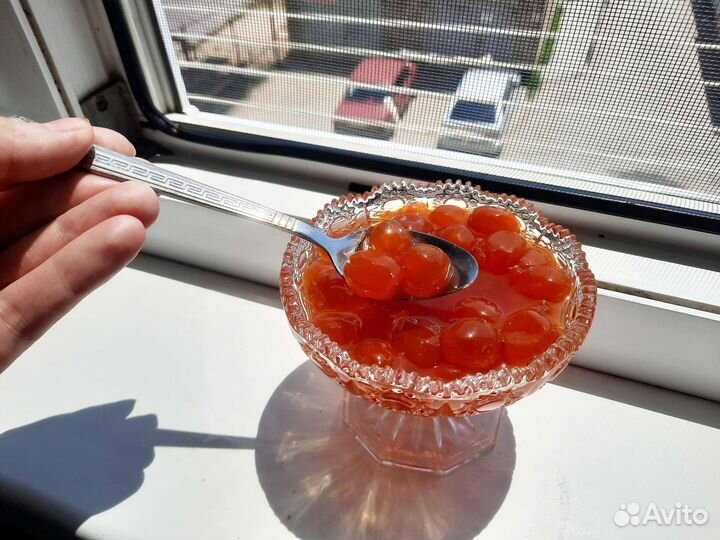 Варенье из белой черешни без косточек