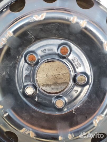 Продаю оригинальные штампованные диски kia