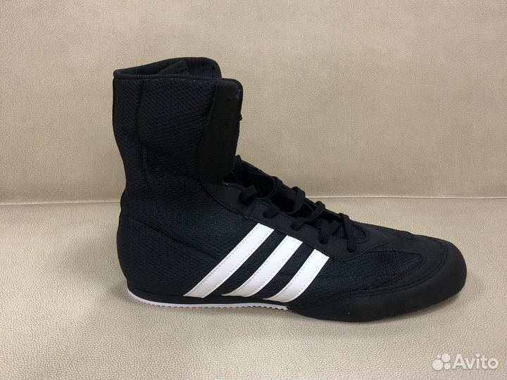 Боксерки Adidas Box Hog 2.0 черно-белые