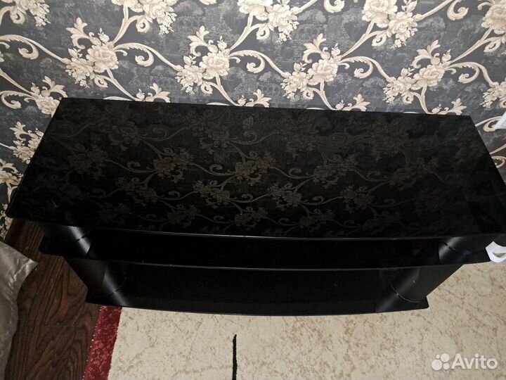 Стол стеклянный бу