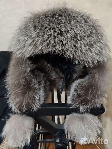 Шапка ушанка женская