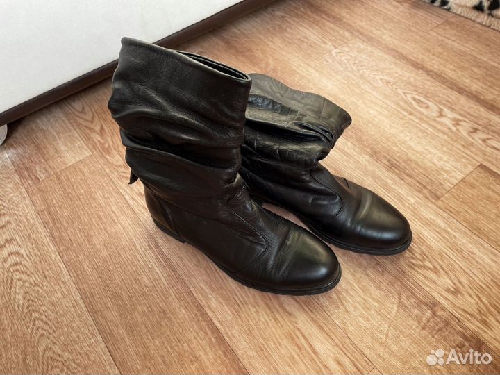 Сапоги натуральная кожа