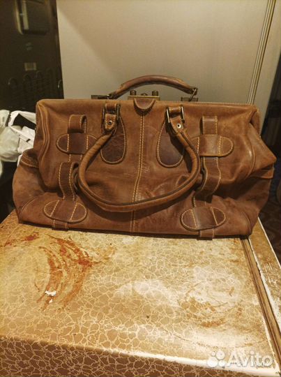 Кожаный портфель