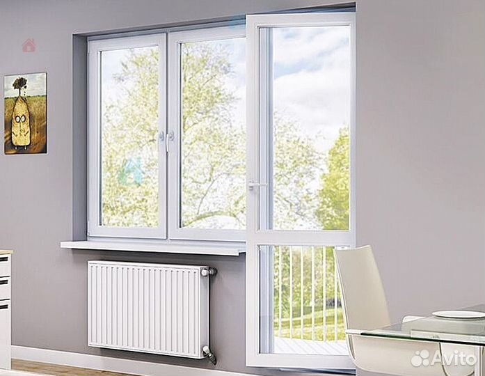 Балконный блок с завода