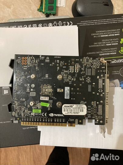 Видеокарта gtx 750 1gb