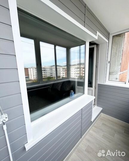 Отделка балконов и лоджий