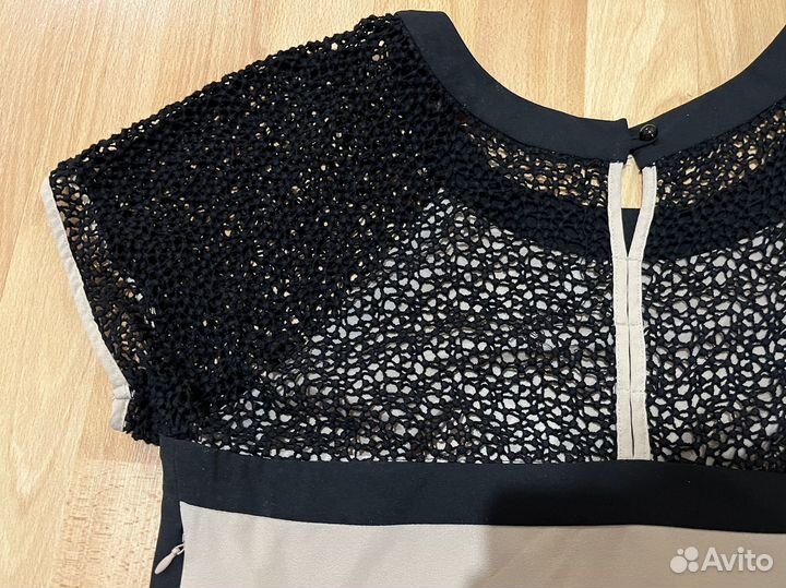 Платье с сеткой