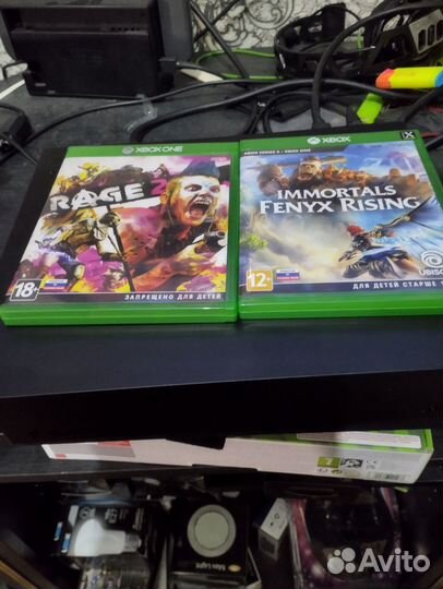 Xbox one x с SSD 1tb