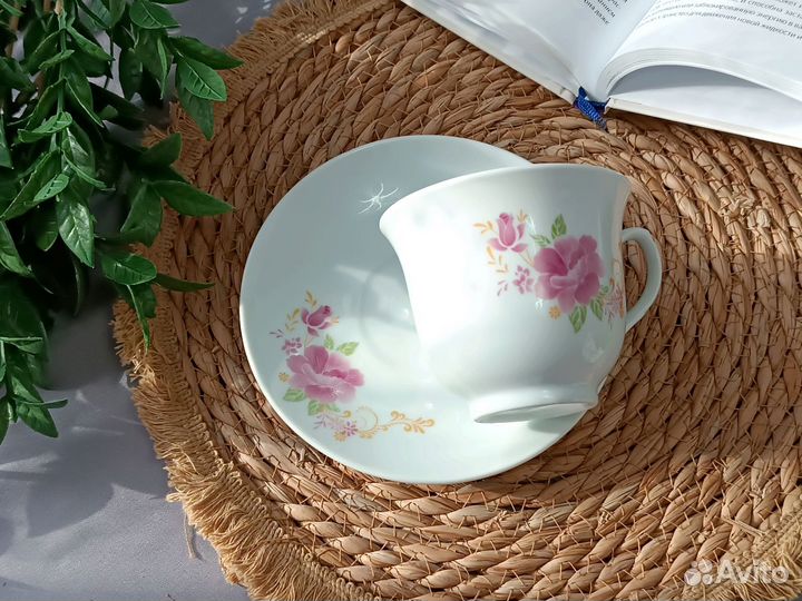 Чайная пара фарфор