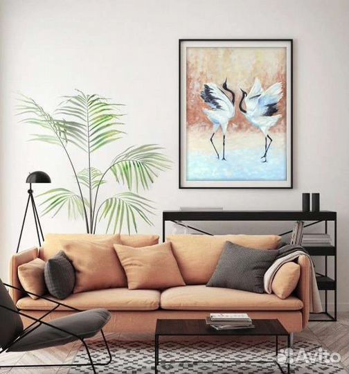 Картина маслом про любовь большая современная