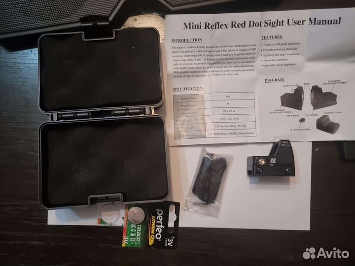 Коликматорный прицел арбалета мелко калиберный