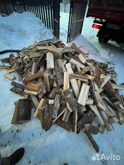 Дрова колотые в Грузино