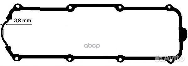 Прокладка клапанной крышки VAG 80/100/golf/pass