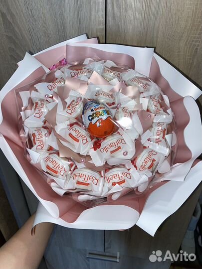 Сладкие букеты из конфет