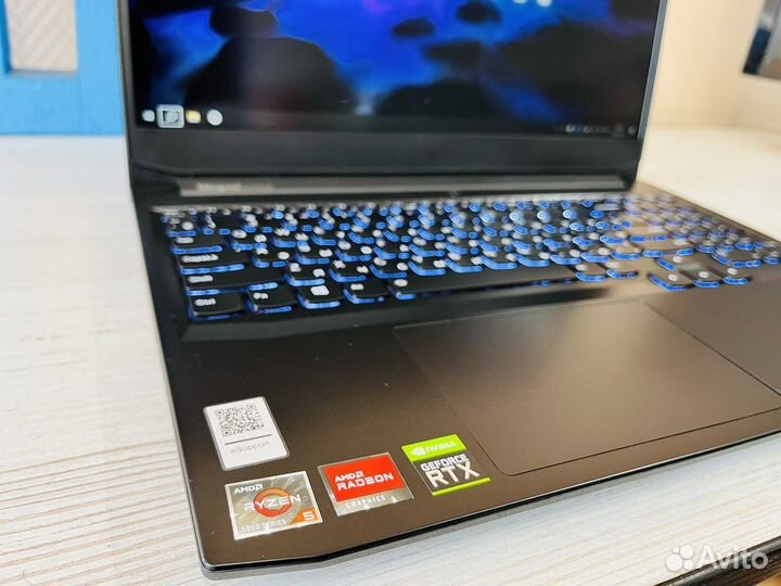 Ноутбук Ryzen 5-5600 16gb RTX3050