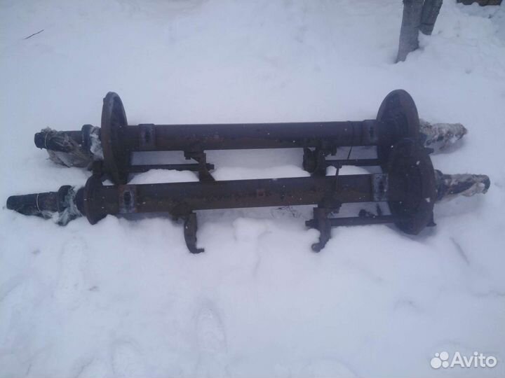 Оси на прицеп камаза