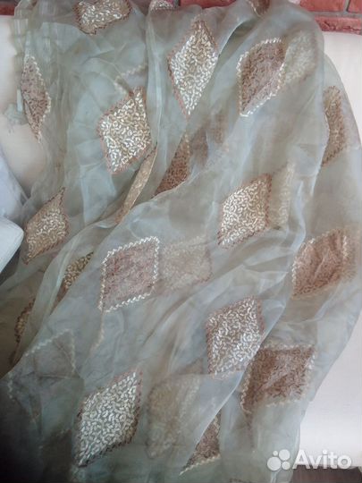 Комплект шторы и тюль