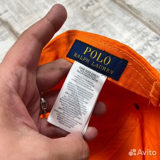 Новая кепка Ralph Lauren Polo, бейсболка