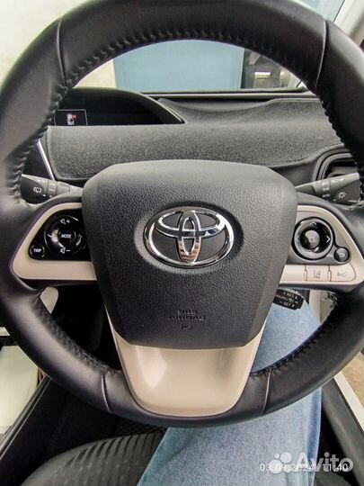 Кнопки на руль тойота приус 50