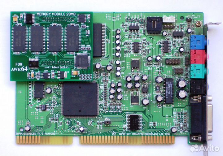 Память для AWE64 Value/Gold 28/24Мб