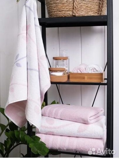 Махровые полотенца комплект 6 шт