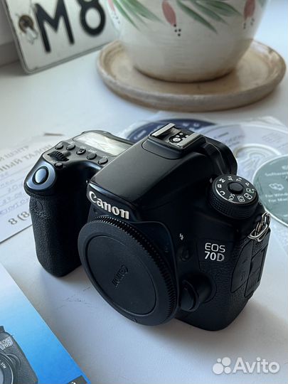 Зеркальный фотоаппарат Canon 70d