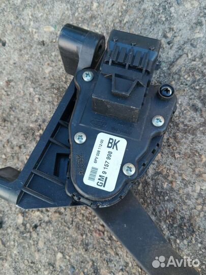 Opel astra h педаль газа