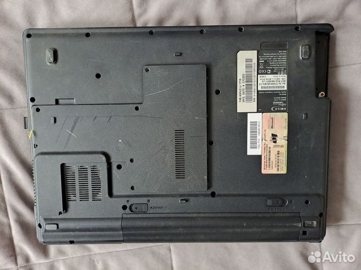 Ноутбук на запчасти fujitsu siemens