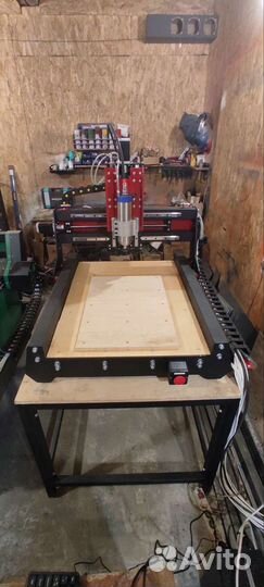 Фрезерный станок с чпу 600х400х150мм