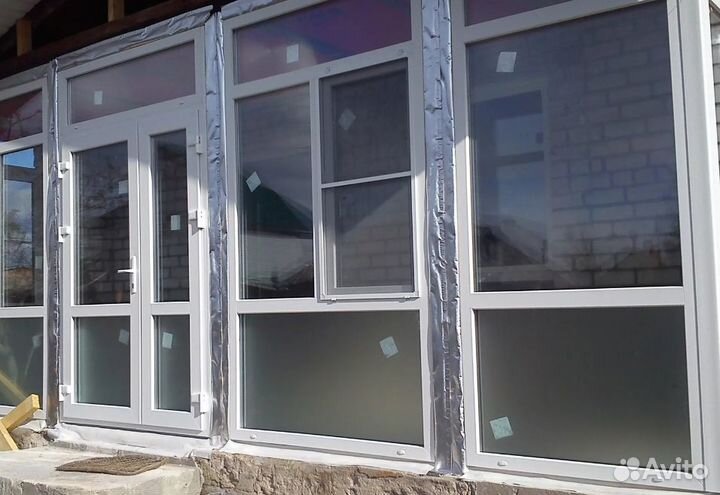 Веранда из пластика