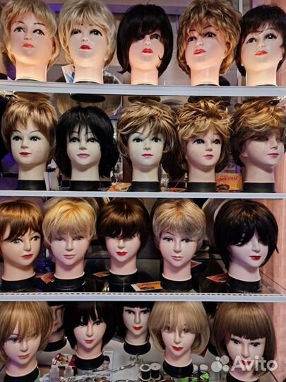 Парики шиньоны чёлки накладки