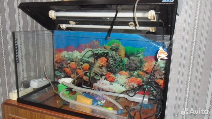 Аквариум с тумбой 110 литров