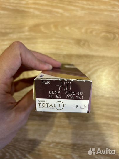 Линзы контактные alcon