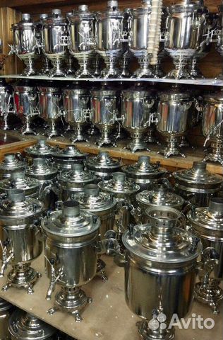 Самовары советские. Не использовались